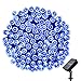easyDecor Solar String Lights 200 LED Waterproof 72ft 8 Modes Solar Powered Christmas String Lights for Outdoor Home Patio Path Party Lawn Garden Wedding Holiday Decoration (Blue) (1)