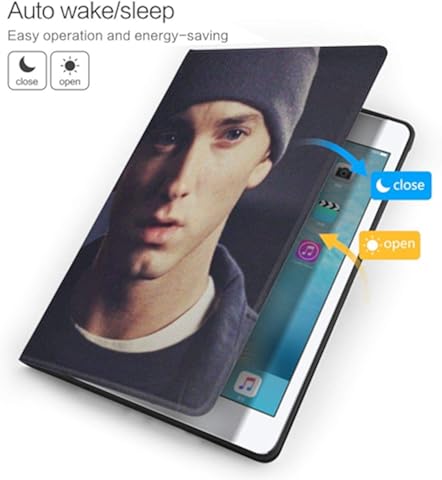 Wehoiweh Emine-M - Carcasa antiarañazos fina y ligera con soporte ajustable, función de reposo/activación automática, protección trasera para iPad Air3 10.5 iPad Air3 10.5 talla única