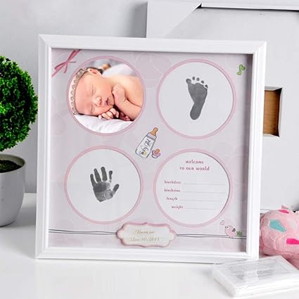 Encre Bebe Main Et Pied Bebe Empreinte De La Main Et Du Pied Mdf Suspendu Decoratif Encre Bebe Main Et Pied Bebe Empreinte De La Main Et Du Pied Mdf Suspendu Decoratif