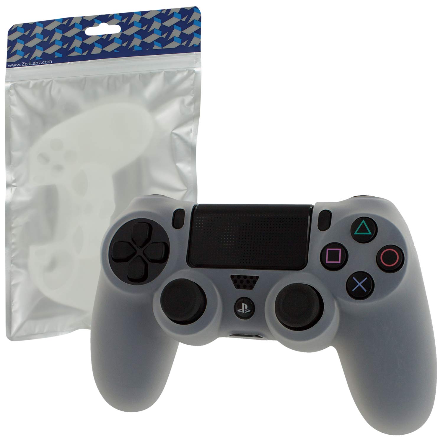 Assecure Silicone Case for Sony PS4 Controller with Rubberized Handle