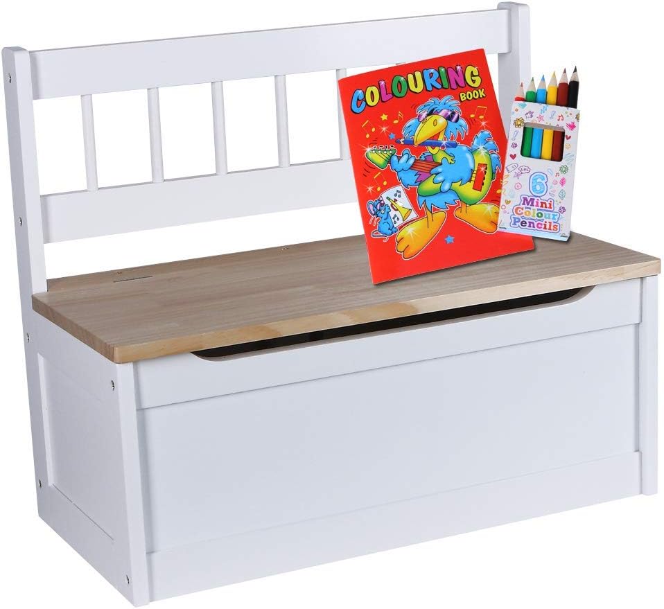 Niños Banco Arcón Banco Altura 50cm Dormitorio Infantil Banco