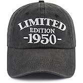 Xullaxth Limited Edition 1950 1951 1952 1953 1954 1955 1956 1957 1958 1959 Hat for Men Women, Adjustable Cotton Baseball Cap