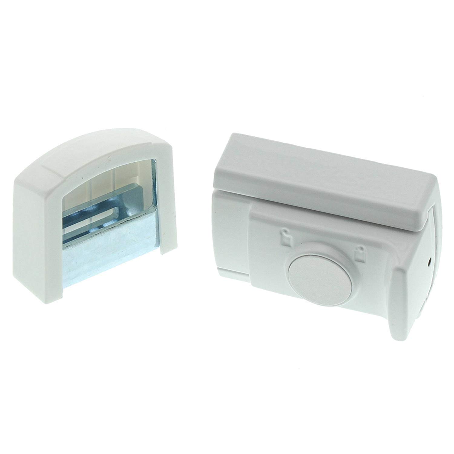 Burg-Wächter- Window and door locks, 1 piece, 23 x 13 x 4, White, Winsafe WR 60 W SB