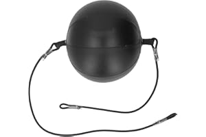 Double End Boxing Bag, PU Leather Double End Punching Ball with Adjustable Cord, Rebounds Quickly Speed Punching Bag Boxing E