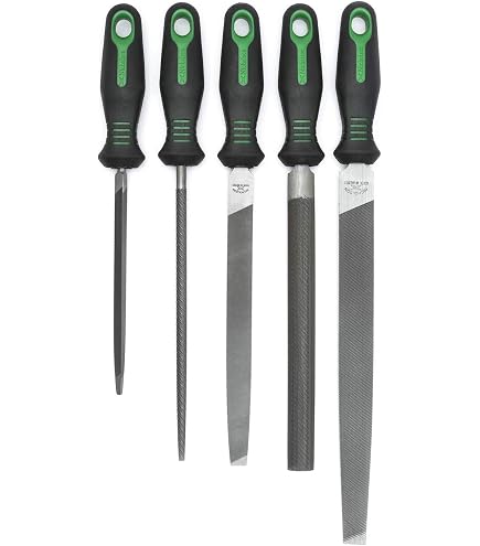 Lot De 5 Limes Fines - Limes Rondes - NEUF - Pour Tous Vos Travaux De Précision