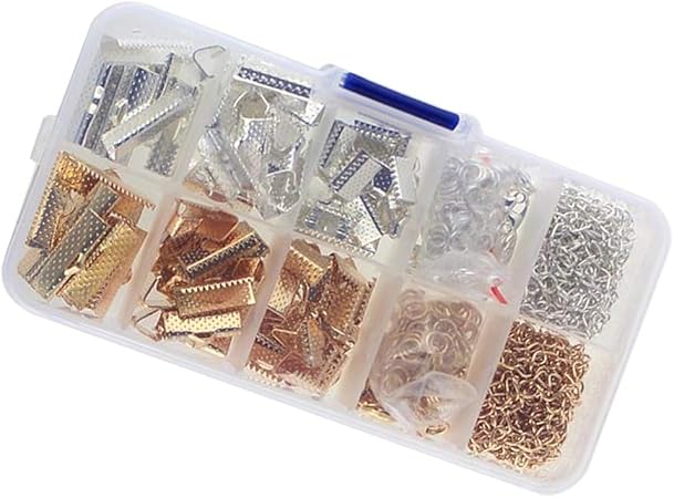 Amazon クランプコード 圧着エンド付 ロブスタープ ロングクラスプ付 Diy ジュエリー キット 全２種類 1 ホビー用素材 通販