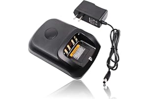 IFREQTECH WPLN4232 WPLN4226A Charger Compatible for Motorola XPR3500e XPR3300e XPR7550e XPR7580e XPR7350e XPR6550 XPR6500 XPR6580 APX900 APX1000 APX4000 Radio Battery PMNN4409 PMNN4077 Charger (NO-IMPRES)