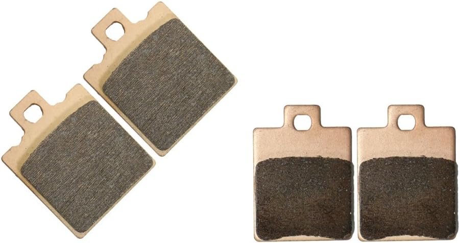 CNBK Sintered HH Brake Pads Set for GILERA Street Bike 50 cc 50cc Runner SP Pujeret 1999 2000 2001 2002 2003 2004 2005 99 00 01 02 03 04 05 4 Pads