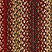 Cider Barn Jute Braided Stair Tread. Oval. 8