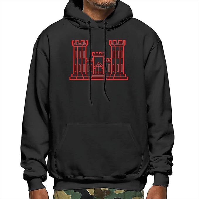 Us Army Corps Engineers Men's Hoodie Vintage Hooded Sweatshirts: Amazon.ca: Clothing & Accessories