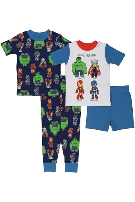 Iron Man Disney Iron Man Pajama Set Sleepwear For Boys