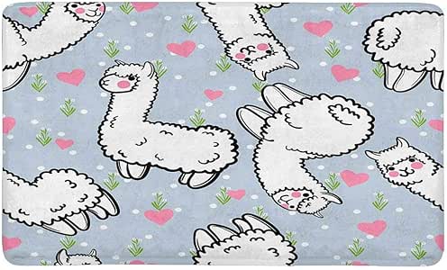 Rongpona Lindo tapete de Alpaca para Interior Alfombra Grande