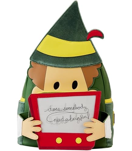 Amazon.com: Loungefly Elf Buddy & Friends Zip Around Wallet  display picture 3