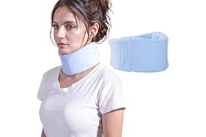 Neck Braces for Neck Pain and Support, Comfortable Cervical Collar for Sleeping, Cervical Traction Device with Washable Cover