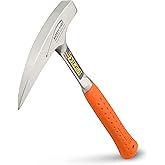 ESTWING Rock Pick - 22 oz Geological Hammer with Pointed Tip & Shock Reduction Grip - EO-22P