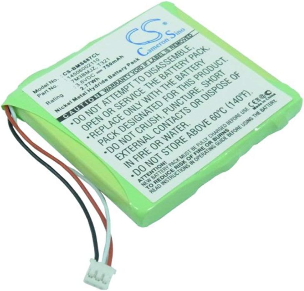 VINTRONS Replacement Battery for Bosch Twinny Memo, Twinny Nice, Twinny Twin Tel, TwinTel, Varitel, Varix M2 (750mAh/2.7Wh),