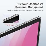 EooCoo Crystal Clear Case for 13-Inch MacBook Pro M1 M2 A2338 A2251 A2289 A2159 view 8