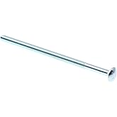 Prime-Line 9064065 Carriage Bolts, 3/8 in.-16 X 8 in., A307 Grade A Zinc Plated Steel (10 Pack)