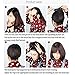 Jet Black Synthetic Hair Wig Short Curly Wigs with Side Bangs Heat Resistant Fiber Full Wigs for Woman