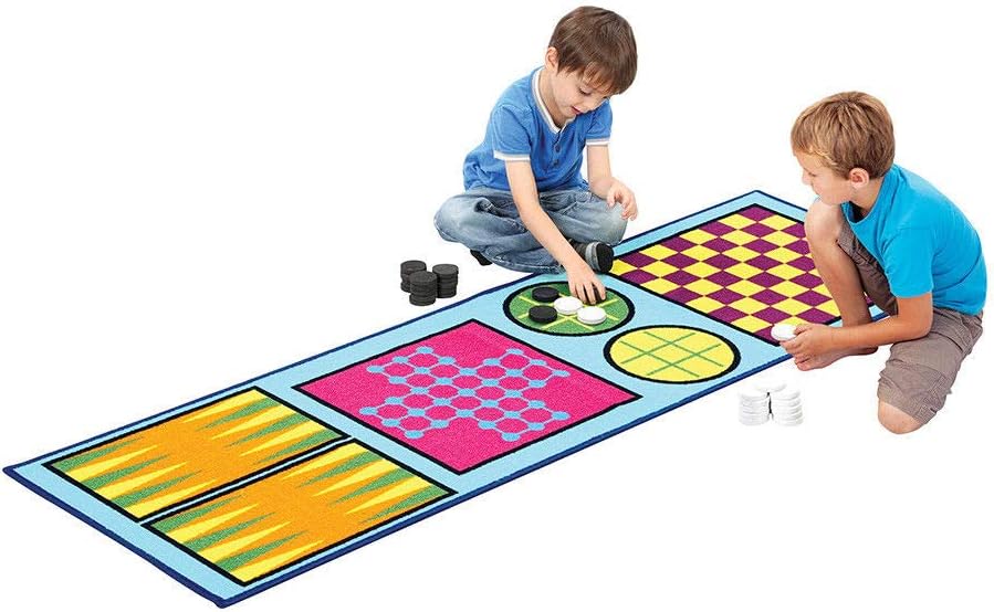 Amazon.com: 4-in-1 Game Rug – Childrens 