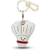 Zhapynil Leather Keychain Holder Case for AirTag, Cute Protective Cover for Apple Airtag KeyChain, GPS Tracker Item Finder