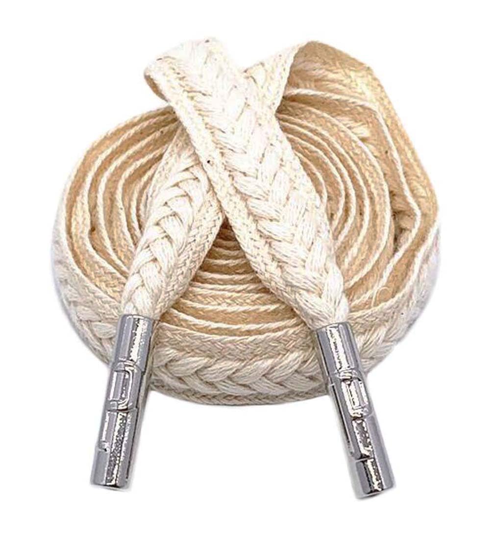 ZEALMAX Replacement Drawstrings for Shorts Pants Hoodies Sweatpants, Decorative Cotton Drawstring Cords, Beige