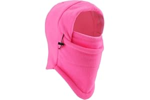 YQXCC Kids Winter Hats Balaclava Ski Mask Windproof Warm Adjustable with Fleece Lining Hat for Boys Girls
