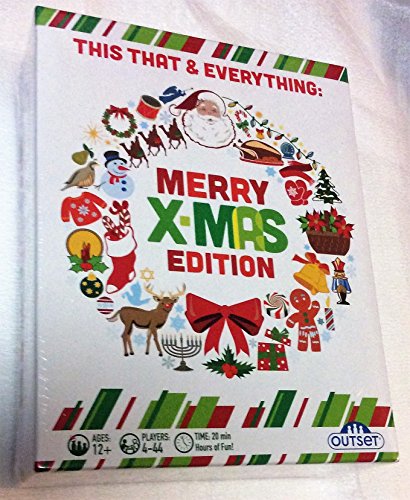 Outset This That & Everything: Merry X-Mas Party Game Standard