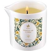 MELONY Massage Candle | Gentle Softening for Nourished, Hydrated, Balanced Skin | 230 g / 8.1 oz (Lemongrass)