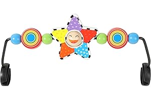 iGRATENS Baby Bjorn Bouncer Toy Bar, Toy for Baby Bouncer Soft & Bliss, Easy to Attach and Remove, Child-Friendly Materials, Exciting Design for Curious Babies, Colorful