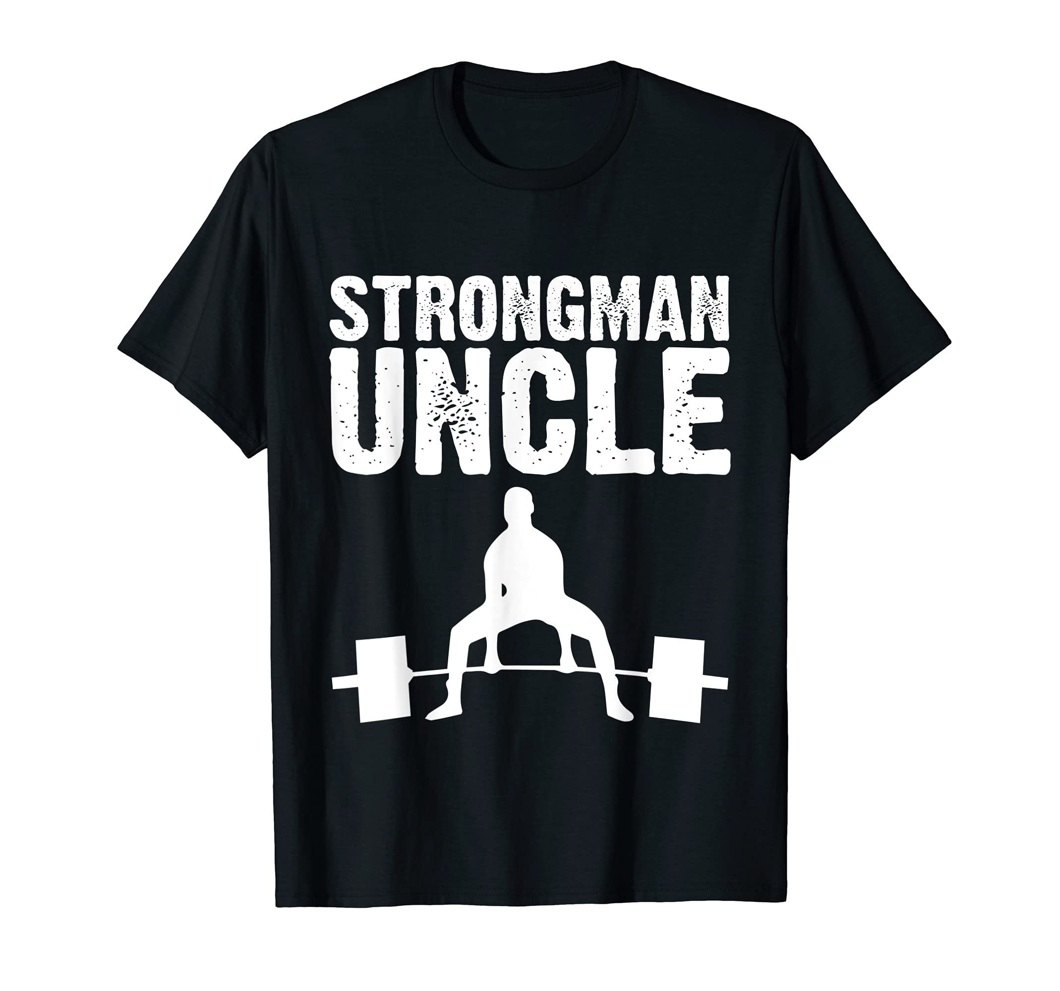 Classic Strongman uncle deadlift training Powerlifting T-Shirt