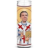 Andrew Cuomo Celebrity Prayer Candle - New York Governor Funny Saint Candle - NYC Prayer Votive - 100% Handmade in USA - Funn