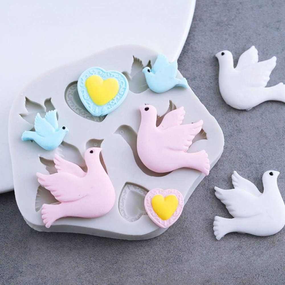LINLIN Amore Colomba della Pace Stampo in Silicone Stampo ...