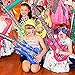 Novelty Place 12Pcs Inflatable Guitar for Kids - 35In Blow Up Electric Guitars Assorted Colors, Waterproof Inflatable Rock Star Guitar Toy for 80s 90s Musical Concert Themed Party Favor