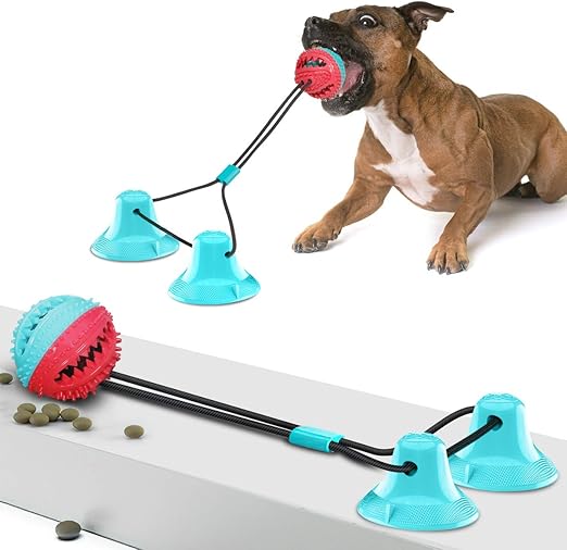 suction floor dog toy