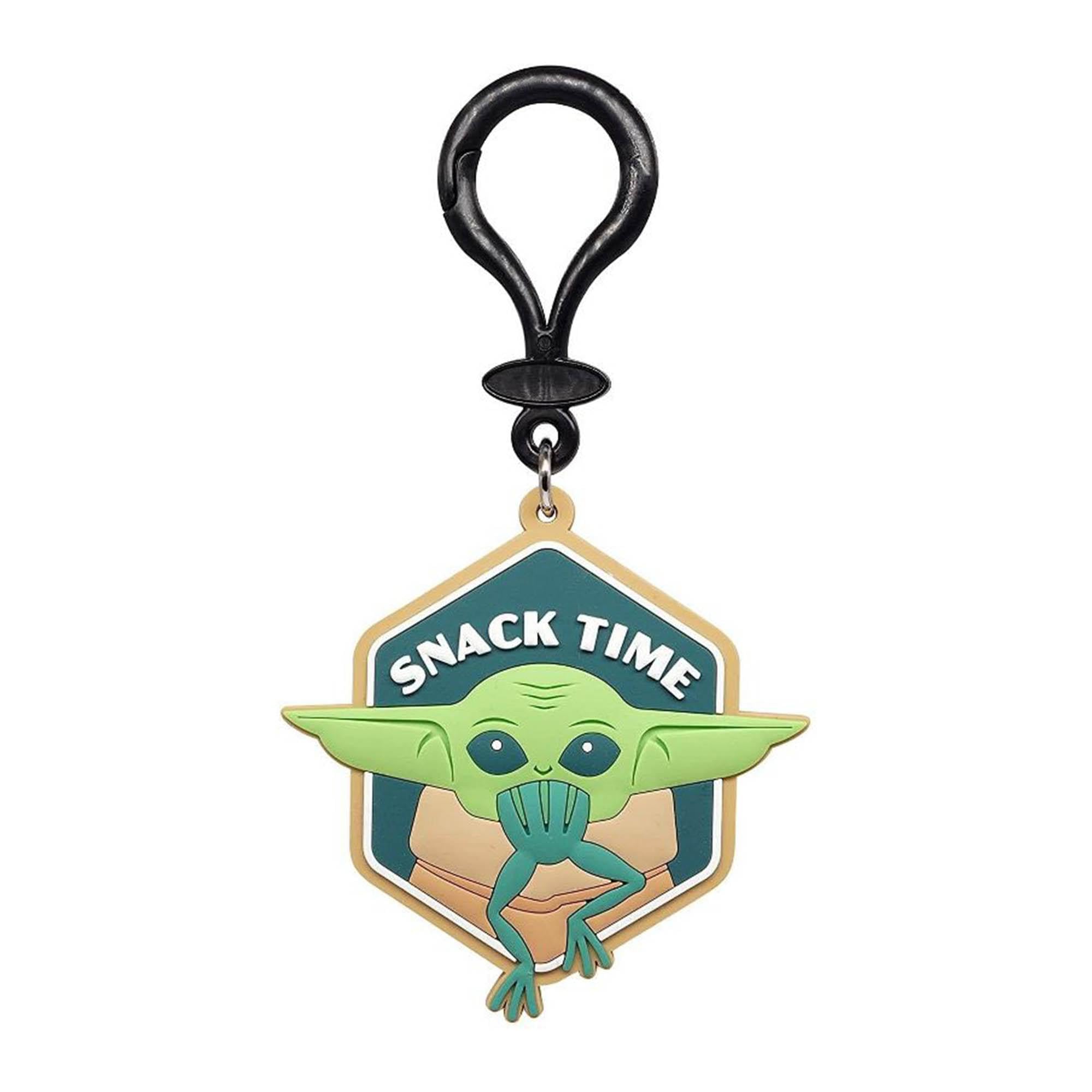 Star Wars The Mandalorian Soft Touch PVC Bag Clip | The Child Snack Time