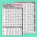 Best Music Stuff Guitar Cheatsheets Bundle (Chords, Scales, and Triads Cheatsheet • Laminated Pocket Reference (Large - 6-in x 9-in)