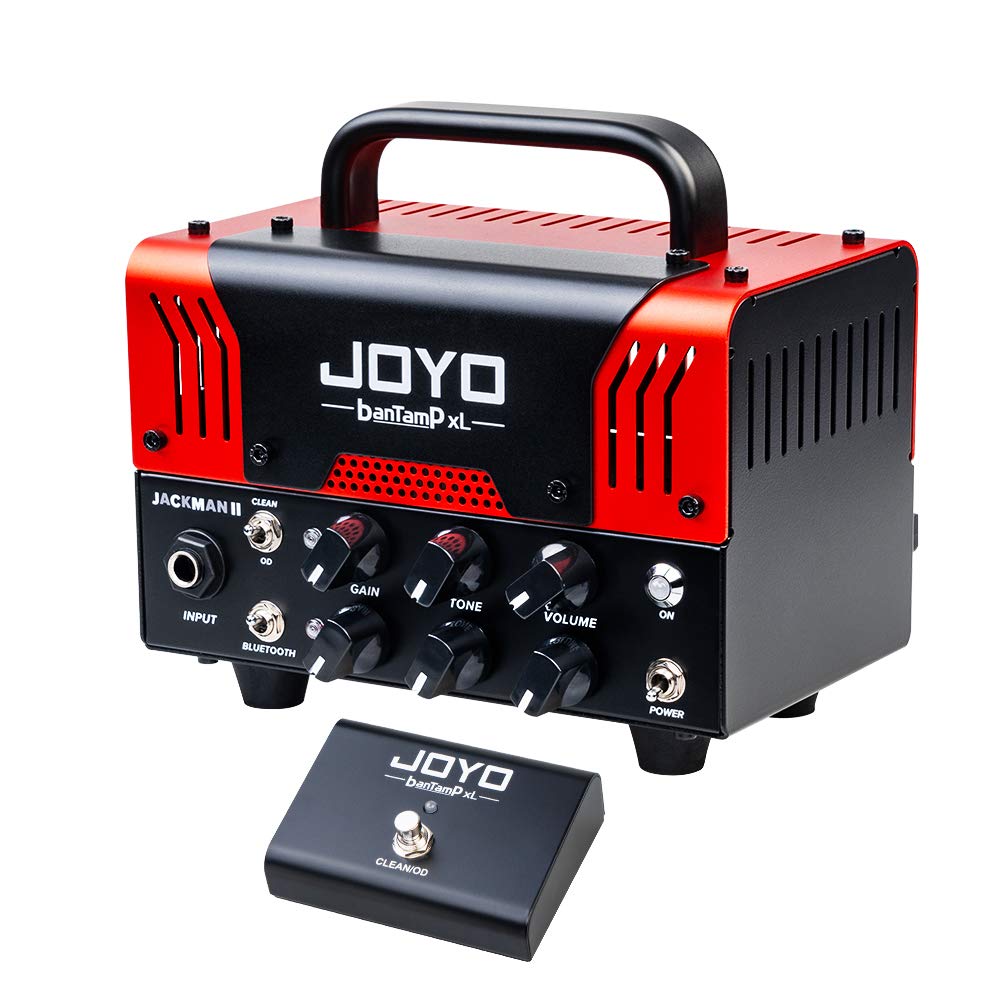 JOYO Jackman II BanTamp XL Series Mini Amp Head 20W Hybrid Tube 2-Channel Guitar Amplifier with Bluetooth (No Sound, Need Extra Speaker)