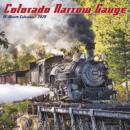Colorado Narrow Gauge Railroads 2020 Wall Calendar by