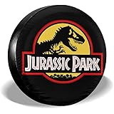 RKODSL Jurassic Park 14" 15" 16" 17" Universal Spare Tire Tyre Cover Wheel Covers for All Cars