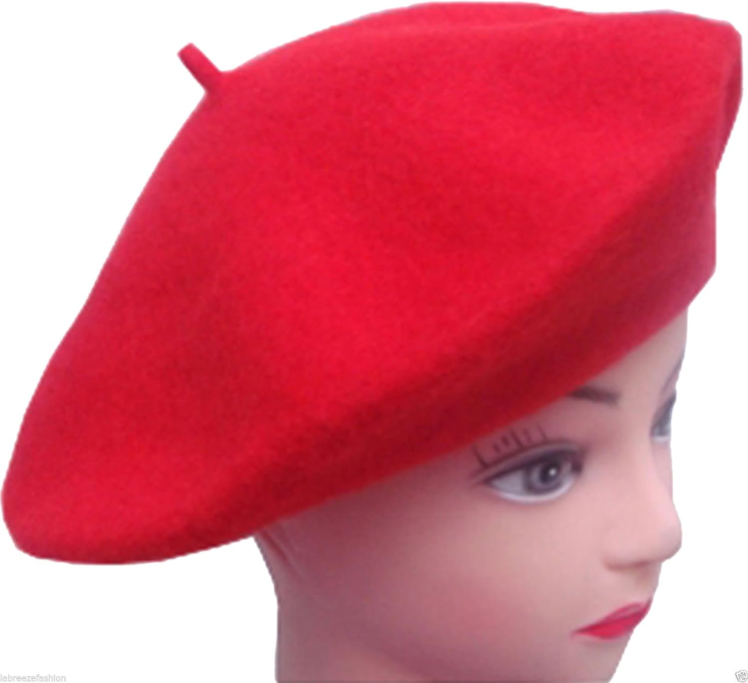 Women French Wool Beret Hats - Solid Color Classic Beanie Winter Cap(Royal Blue) at  Women’s Clothing store