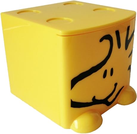 Amazon Co Jp スヌーピー ゴミ箱 卓上ダストボックス レッド ブルー イエロー ウッドストック ピーナッツ おもちゃ