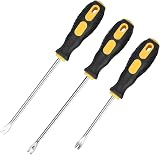 Tomoyuki 3 Pcs Upholstery Staple Remover Set Heavy Duty with Rubber Handles view 1