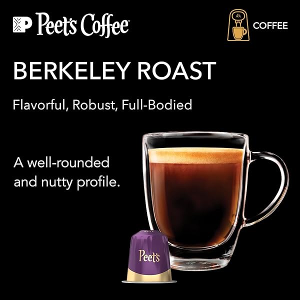 L’OR BARISTA COFFEE PODS, 10 COUNT PEET’S BERKELEY, SINGLE-SERVE ALUMINUM CAPSULES COMPATIBLE WITH THE L’OR BARISTA SYSTEM, 10 COUNT (PACK OF 1)