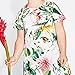 Weixinbuy Toddler Girls Flower Short Sleeve Party Princess Summer Dresses
