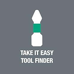 Wera 057414 Bit-Check 7 PH Diamond 1 Insert Bit Set