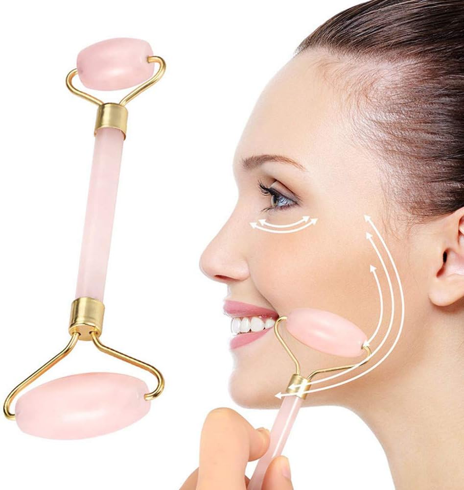 Jade Roller for Face, Beauty Roller to Improve The Appearance of Your Skin, Provide Relaxation, Massage Your Face & Enhance Your Skin Care Routine, Real 100% Natural Jade Stone for Face and Neck