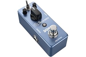 Donner Overdrive Guitar Pedal, Blues Drive Vintage Overdrive Effect Warm/Hot Modes for Pedal Boards Electric Guitar, True Byp