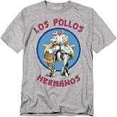Popfunk Breaking Bad Los Pollos T-Shirt, Gray