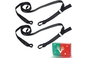 Huntury Climbing Stick Straps, Tree Stand Strap, Climbing Steps Replacement Strap, Climbing Stick Attachment, Quick, Easy and Quiet to Install, Pack of 4